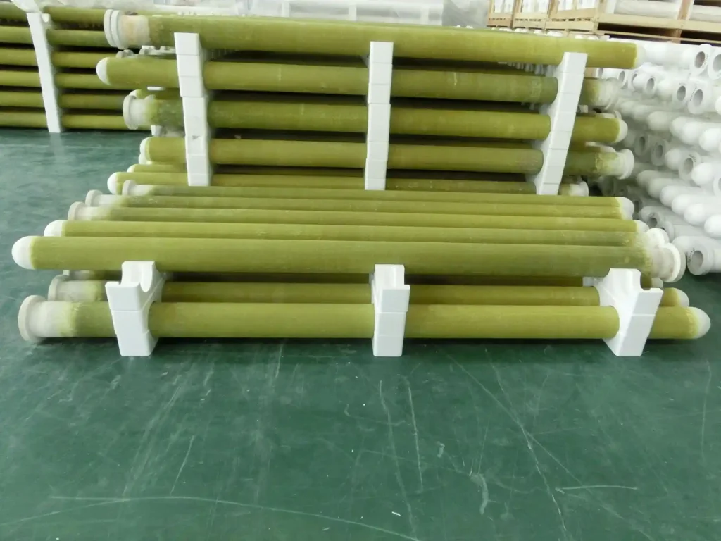 CeraCAT® DeNOx Ceramic Catalytic Filter插图3Ceramic fiber filter tube, ceramic catalytic filter tube, glass kiln, integrated denitrification, desulfurization, flue removal, dust removal, ammonia removal, flue gas treatment.