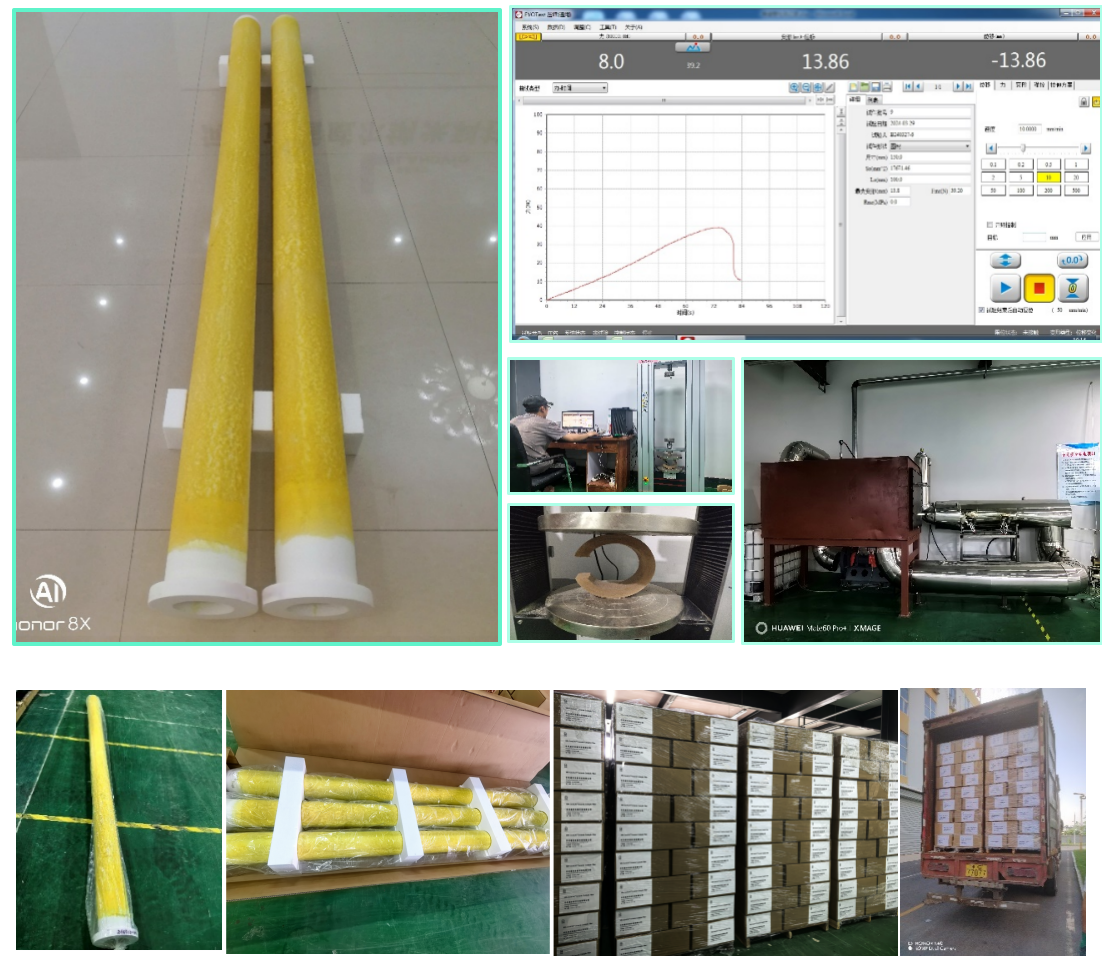 Powfrax Dedust Ceramic Fiber Filter Element for low, medium and high temperature插图4 Quality-control-and-packaging-transportation