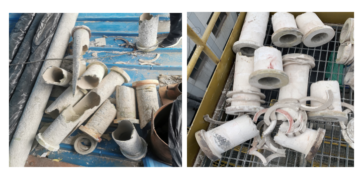 broken-pipe-at-a-distance-of-30-60cm-from-the-flange